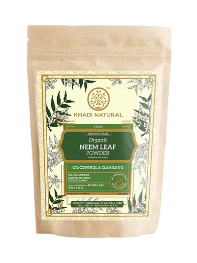Khadi Natural Organic Neem Leaf Powder (100g)