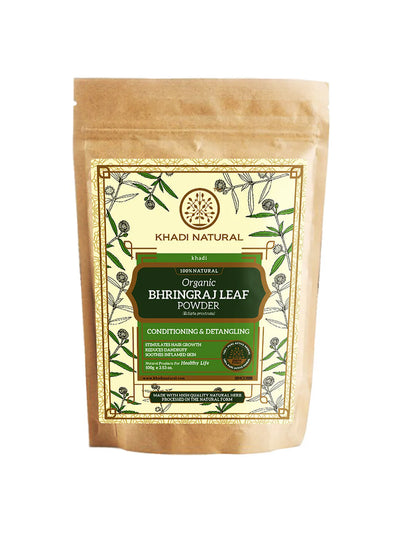 Khadi Natural Organic Bhringraj Leaf Powder (100g)