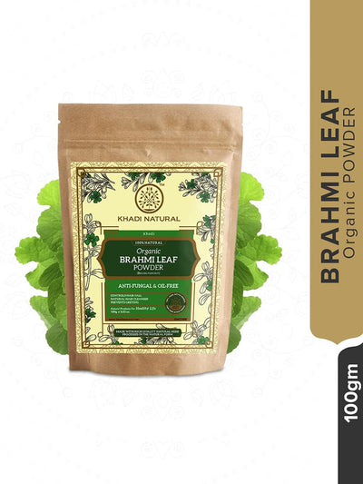 Khadi Natural Organic Brahmi Leaf Powder (100g)