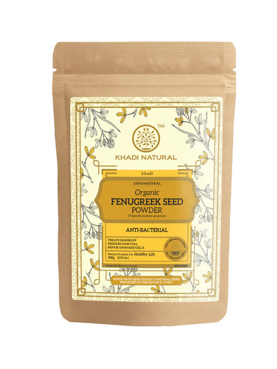 Khadi Natural Organic Fenugreek Seed Powder (100g)