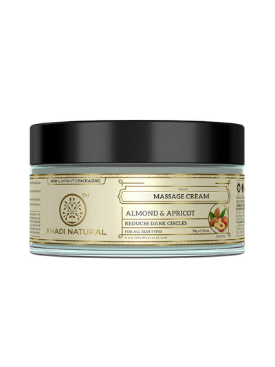 Khadi Natural Almond & Apricot Massage Cream (50g)