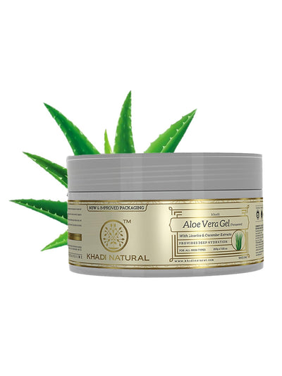 Khadi Natural Aloe Vera Gel Transparent (200g)