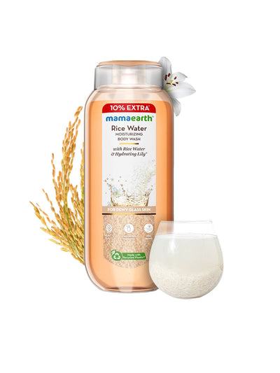 Mamaearth Rice Water Body Wash (275ml)