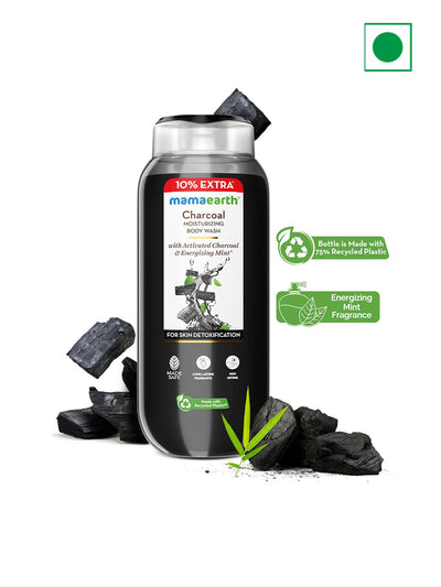 Mamaearth Charcoal Body Wash - 275 ml