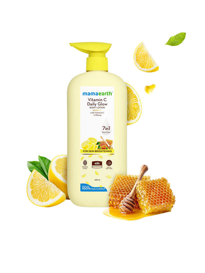 Mamaearth Vitamin C Daily Glow Body Lotion (400ml)