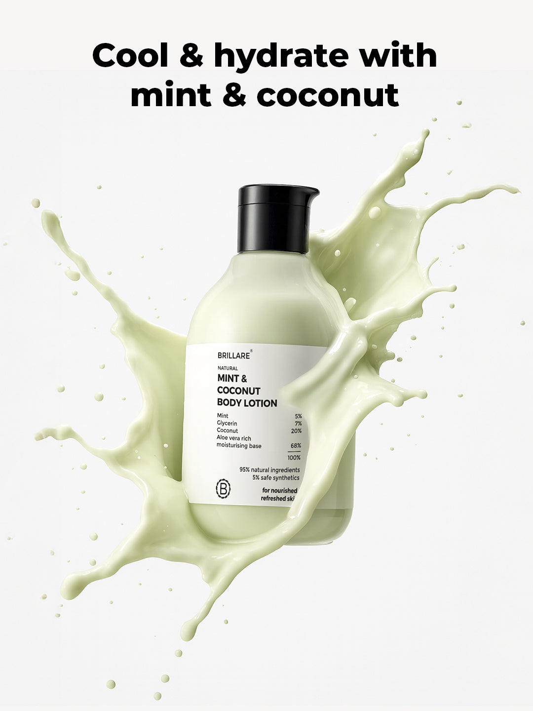 Brillare Mint & Coconut Body Lotion (200ml)