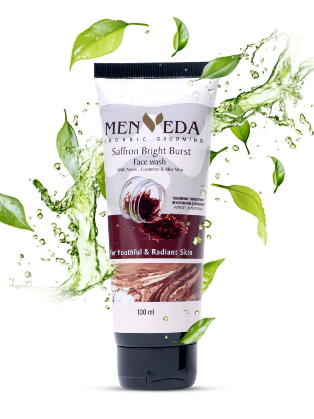 Menveda Face Wash for Men | Brightens & Controls Oil (100 ml)