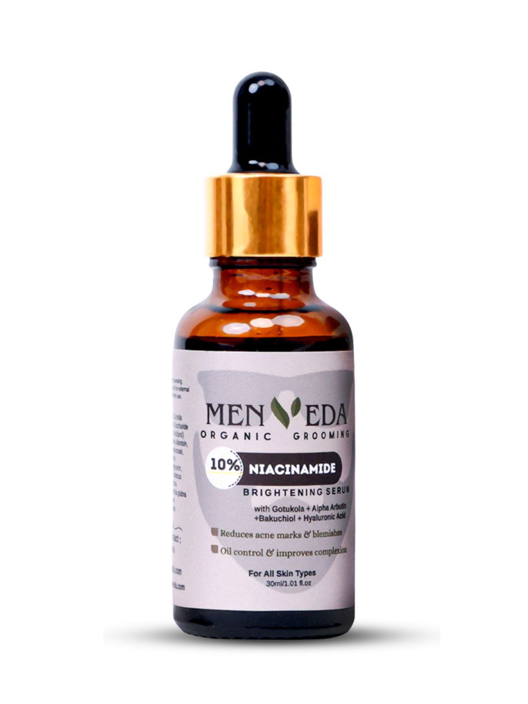 Menveda Brightening 10% Niacinamide Face Serum for Men (30 ml)