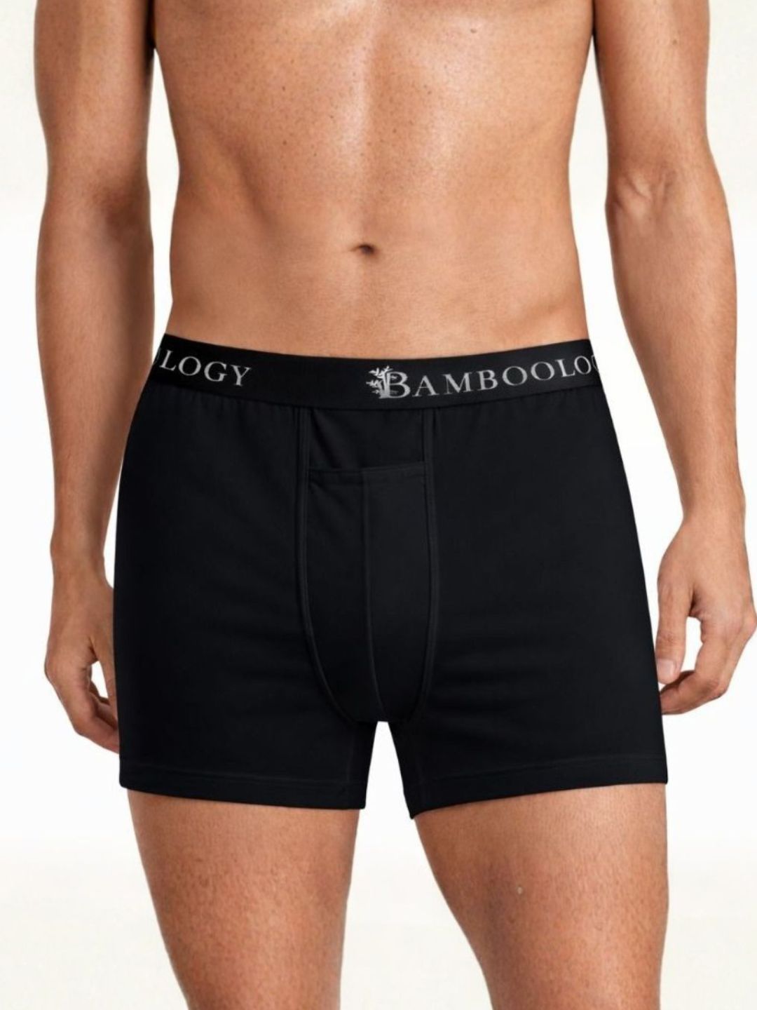Bamboology Ultra-Soft Trunks & Boxers - Black & Cream(Pack of 2)