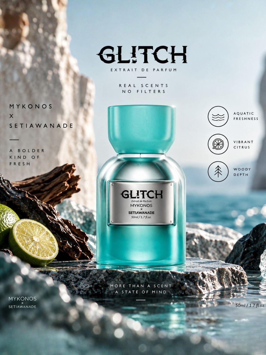 Mykonos Glitch Extrait de Parfum (50 ml)