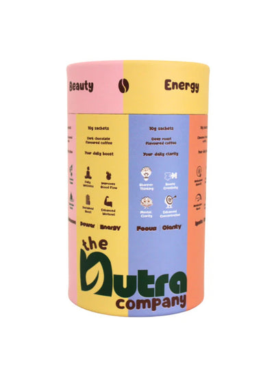 The Nutra Company Functional Coffee Sample Box | Try All 4 Blends (Pack of 8)