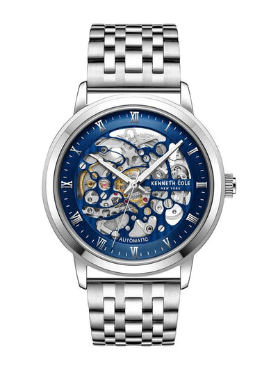 Kenneth Cole Round Blue Dial Analog Watch - NCKC50920004MNW
