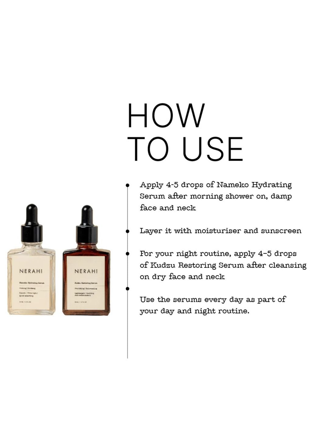 Nerah Skin Day & Night Essentials Set (30ml + 30ml)