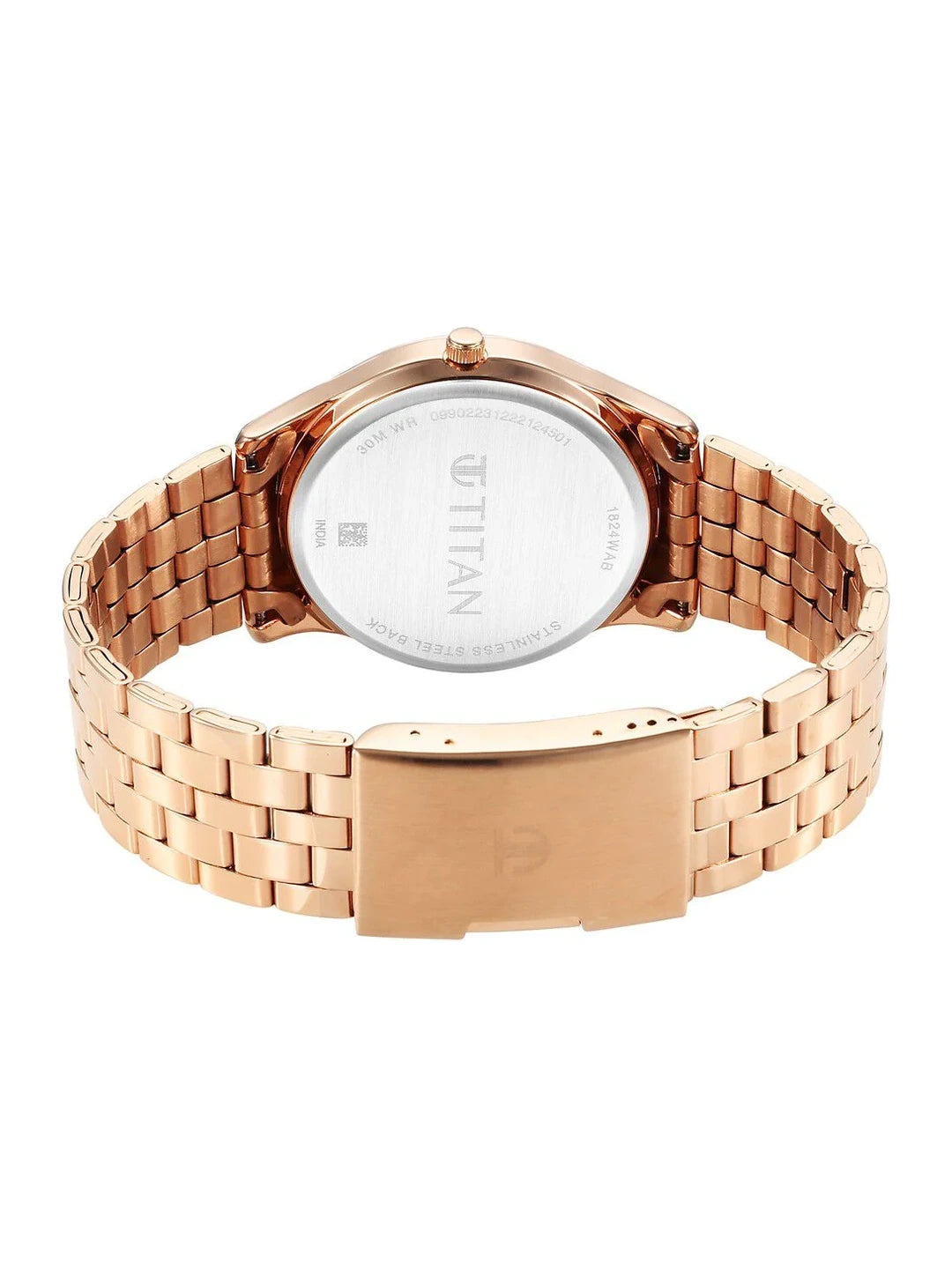 Titan Karishma Round Brown Dial Analog Watch - NS1824WM01
