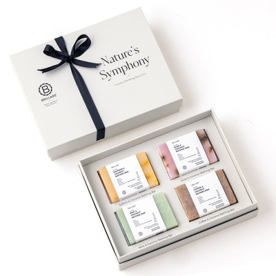 Brillare Nature’s Symphony Bathing Bar Gift Set (Pack of 4)