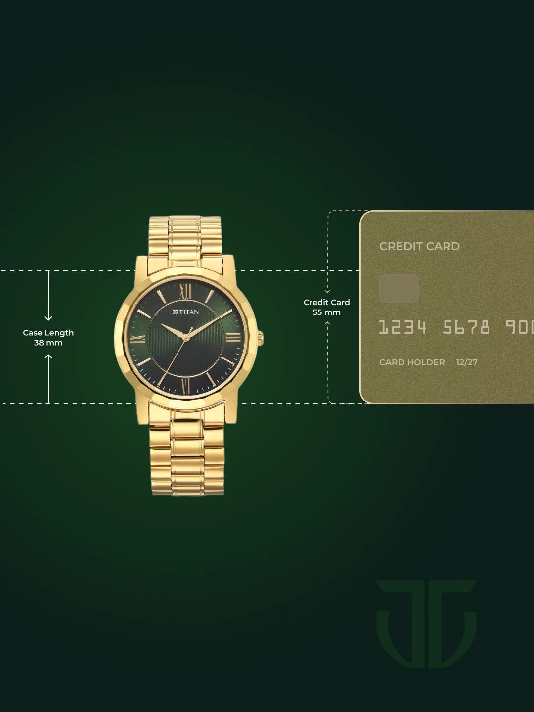 Titan Karishma Zing Quartz Analog With Green Dial Watch - NT1644YM05