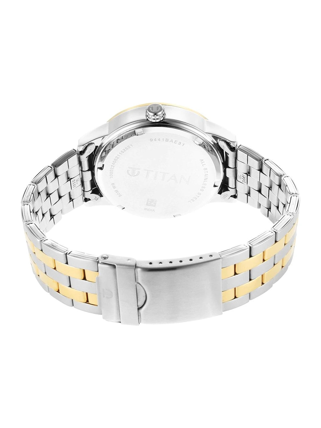 Titan Regalia Opulent Multifunction Analog With Black Dial Watch - NT9441BM02