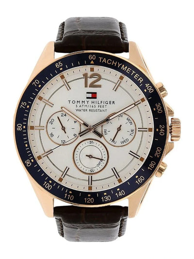 Tommy Hilfiger Round White Dial Analog Watch - NTTH1791118