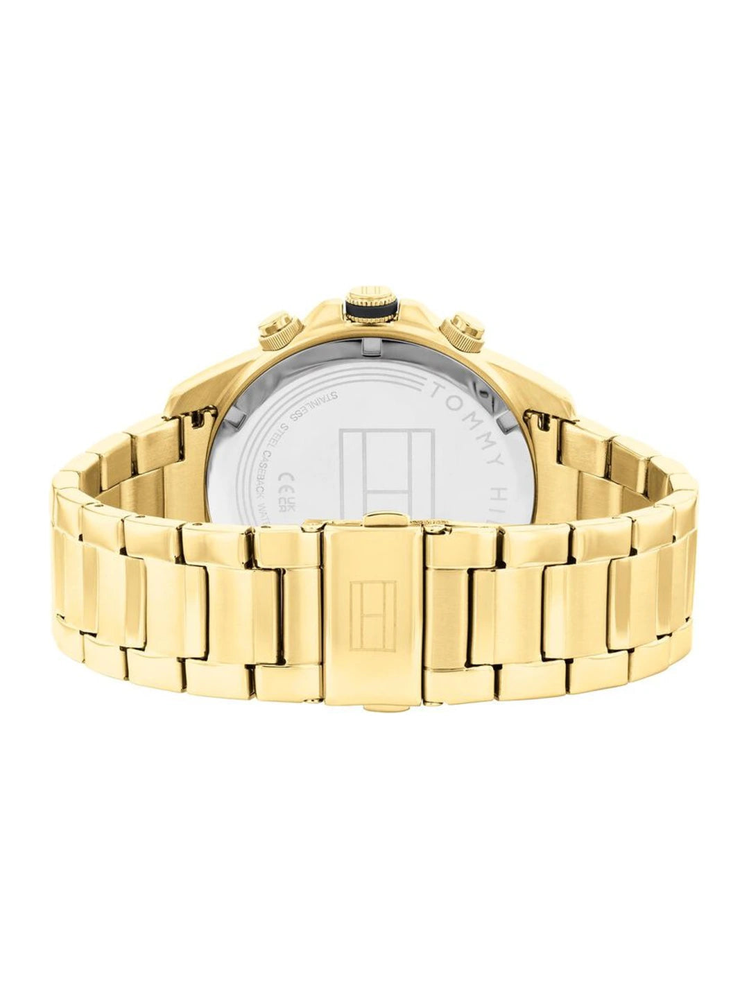 Tommy Hilfiger Round Gold Dial Analog Watch - NTTH1792060