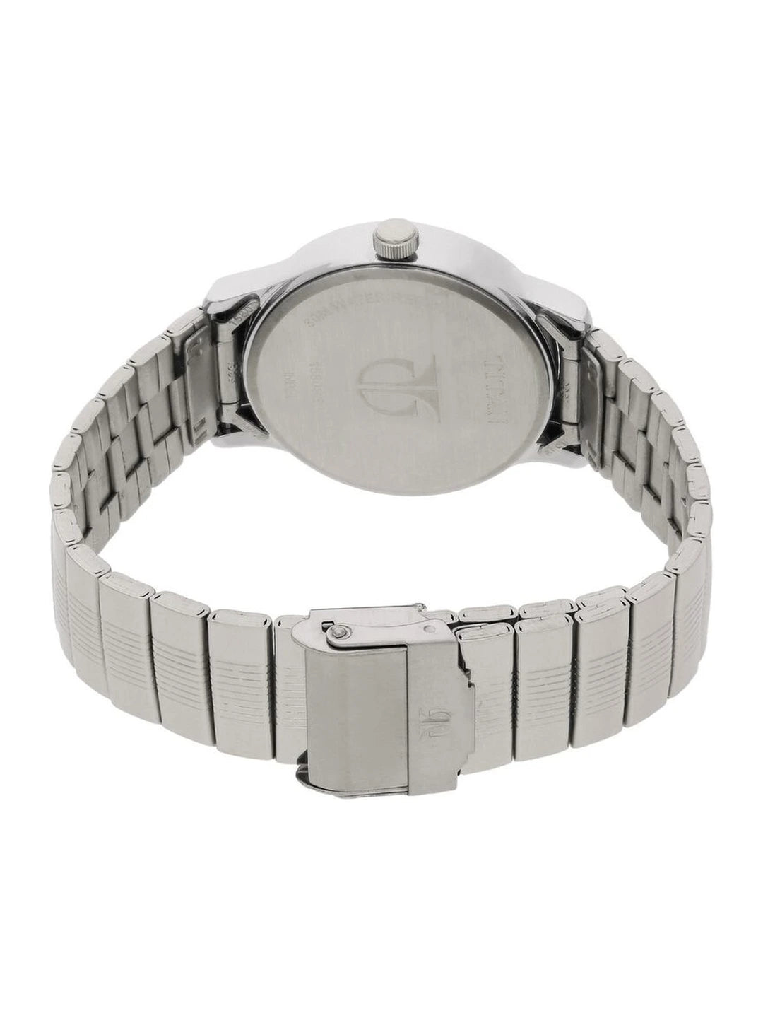 Titan Round Silver Dial Analog Watch - NU1580SM03