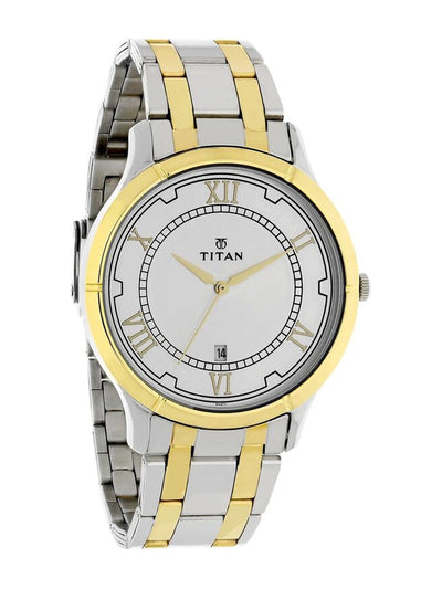 Titan Round Analog Watch - NU1775BM01