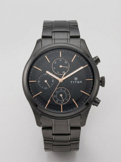 Titan Workwear Round Analog Watch - NU1805NM01