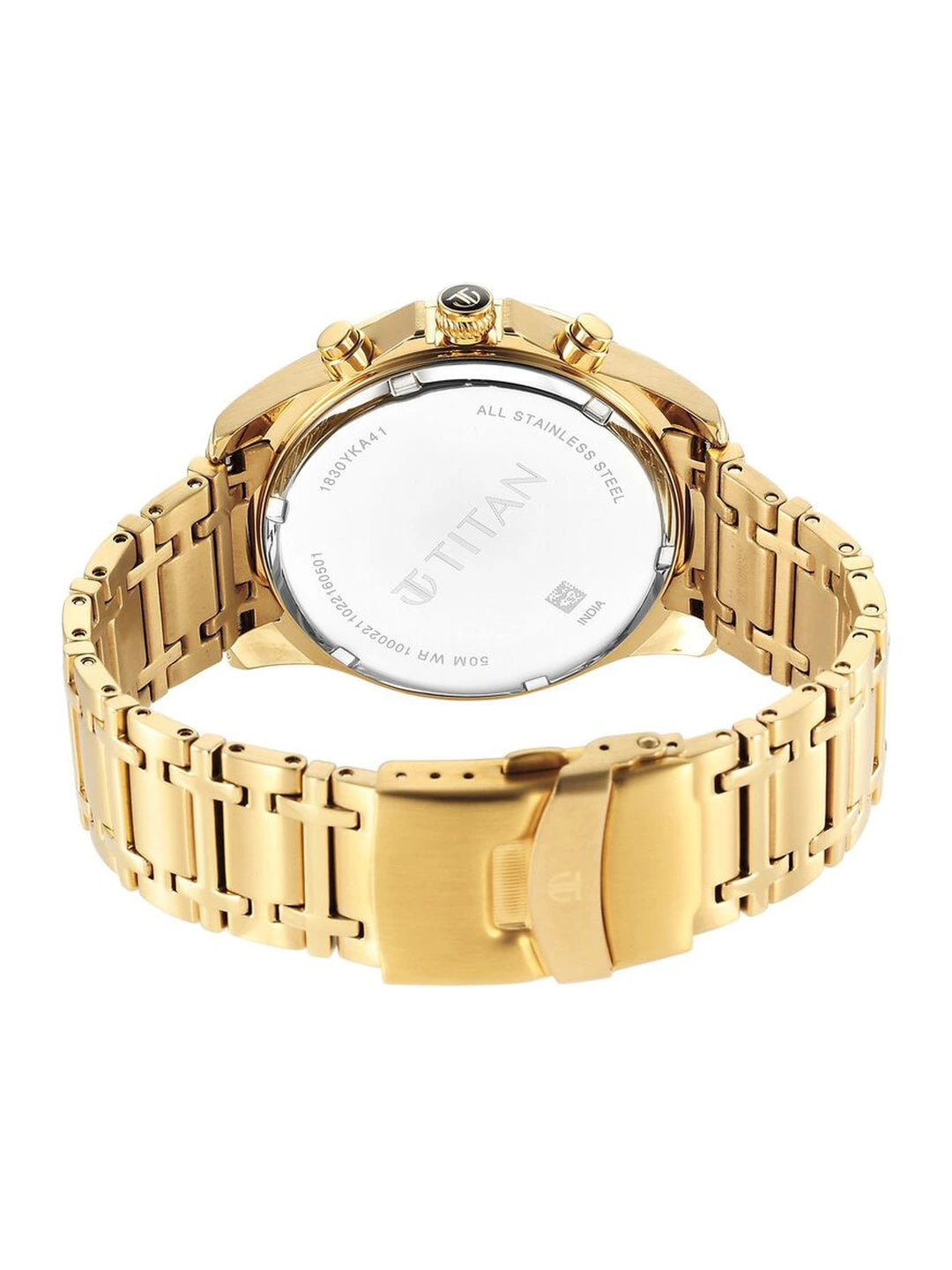 Titan Round Analog Watch - NU1830YM02
