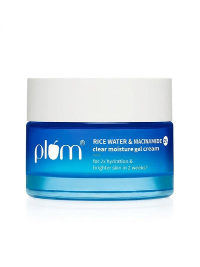 Plum 2% Niacinamide & Rice Water Gel Moisturiser 50ml