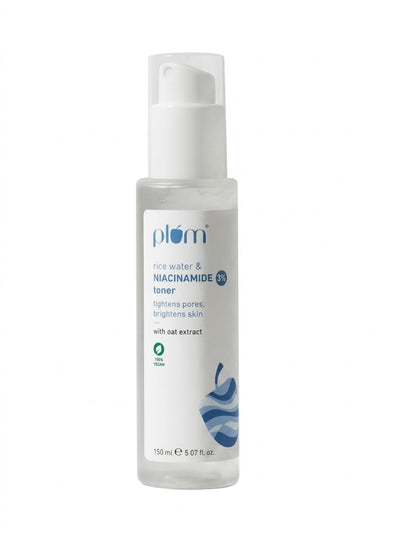 Plum 3% Niacinamide & Rice Water Toner 150ml