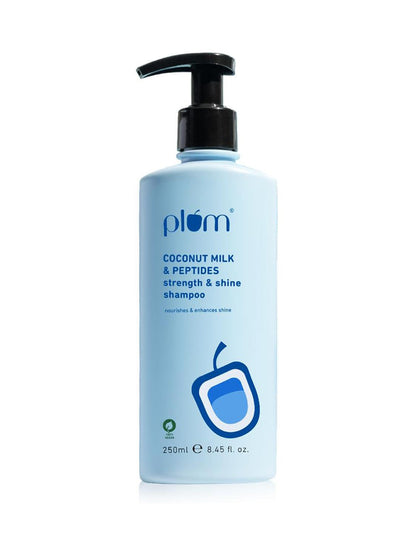 Plum Coconut Milk & Peptides Strength & Shine Shampoo 250ml
