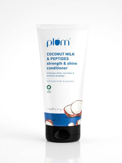 Plum Coconut Milk & Peptides Strength & Shine Conditioner 175g