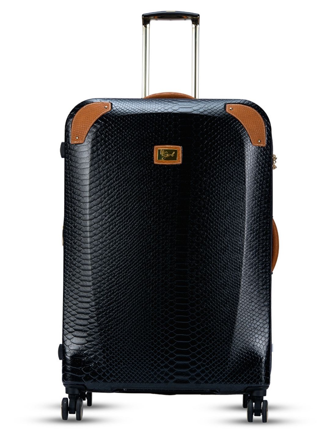 it luggage Resolute Black Check-in 28 Inches Trolley Bag