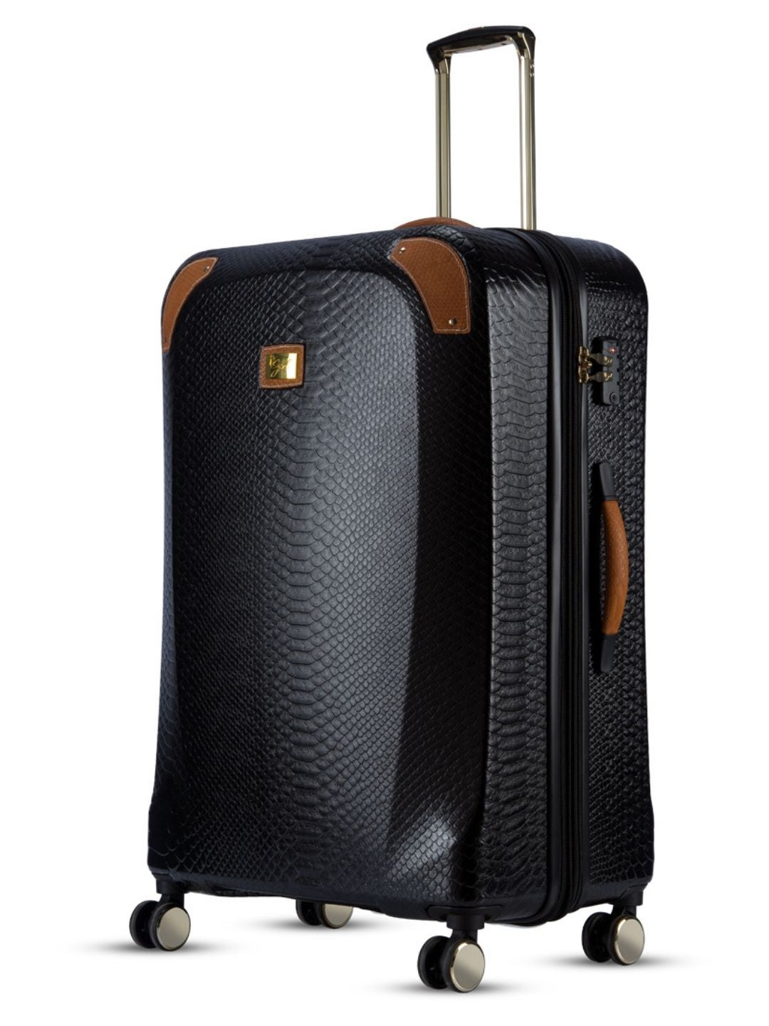 it luggage Resolute Black Check-in 28 Inches Trolley Bag