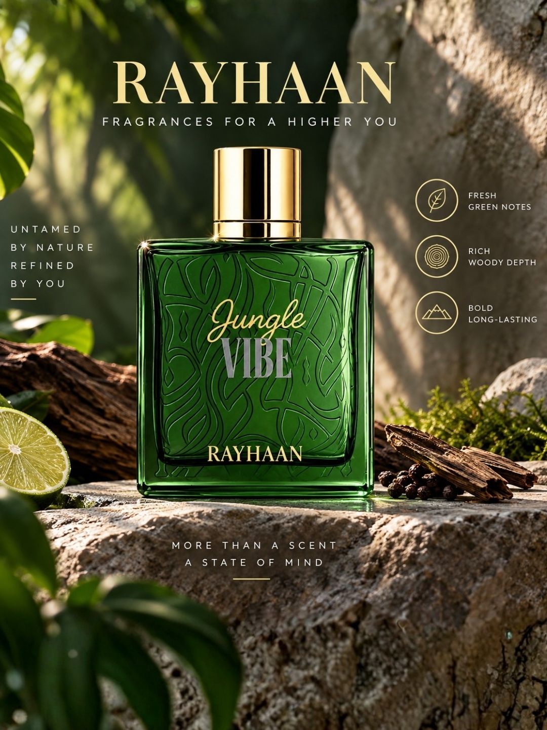 Rayhaan Jungle Vibe Eau de Parfum (100 ml)