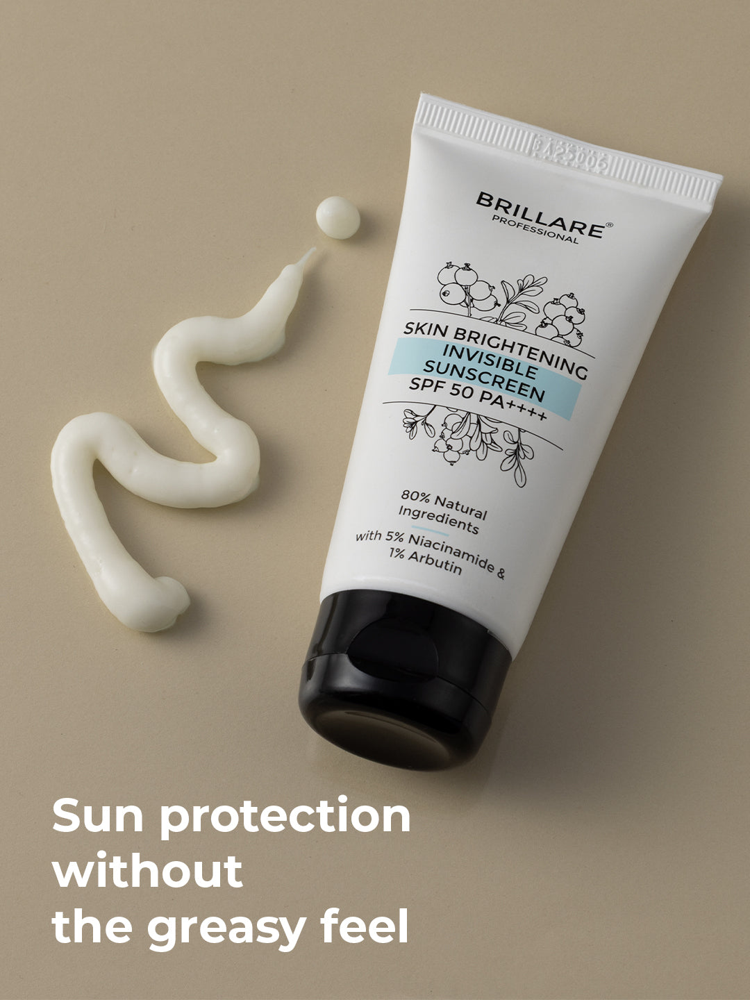 Brillare Skin Brightening Sunscreen SPF 50 With Niacinamide (50g)