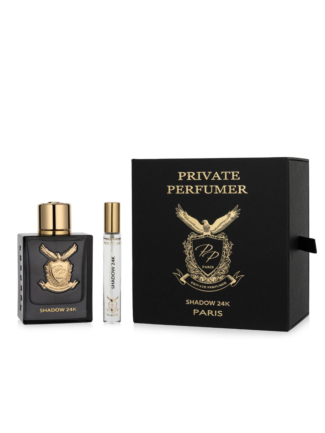 Lomani Private Perfumer Shadow 24K Gift Set Unisex 100+10ml
