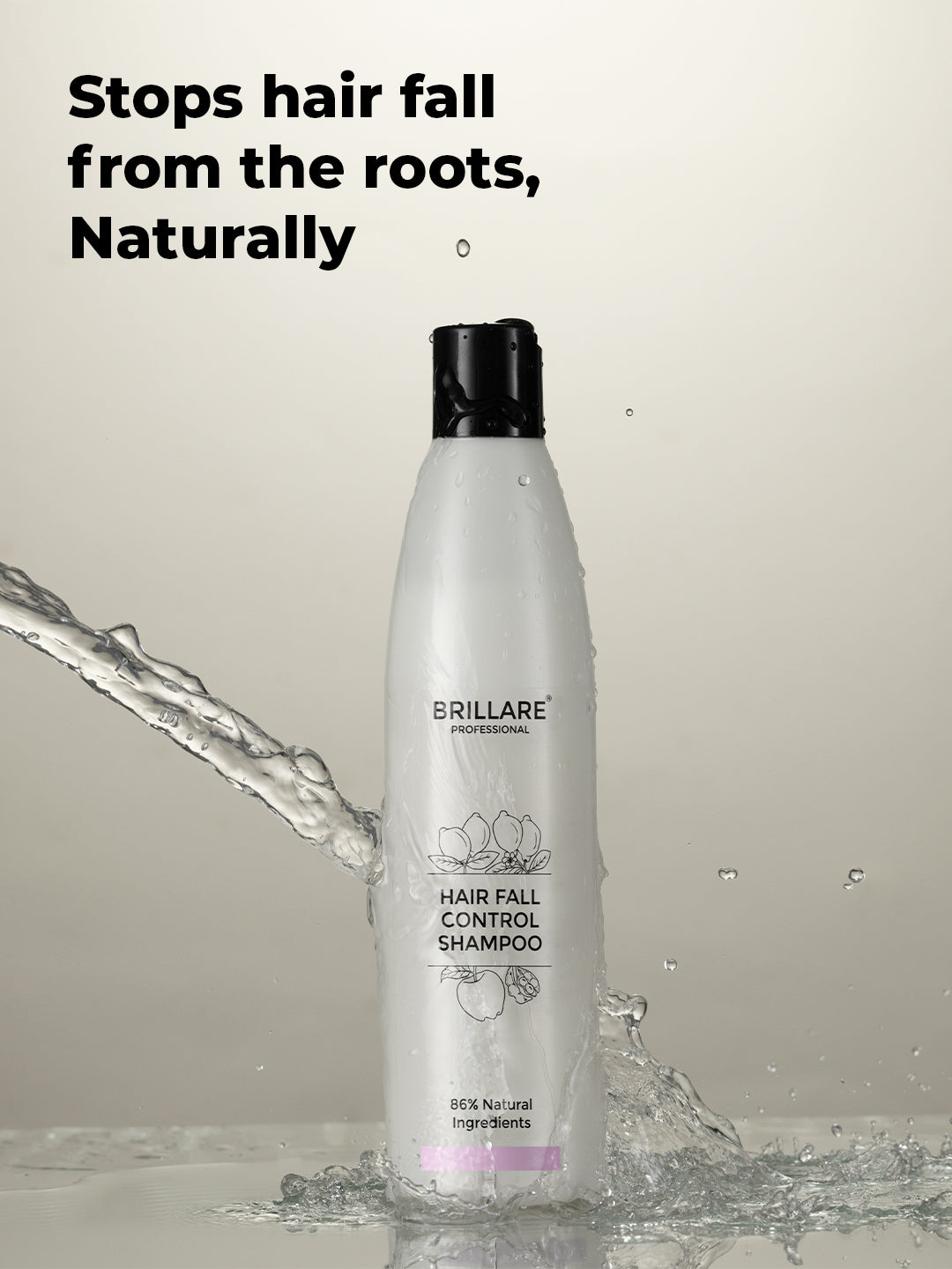 Brillare Hair Fall Control Shampoo To Reduce Seasonal Hair Fall (300ml)