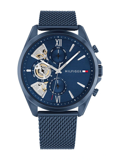 Tommy Hilfiger Dial & Textured Strap Analogue Watch - TH1710648