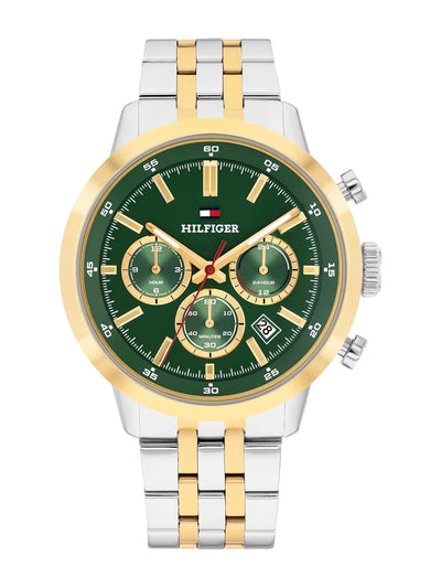 Tommy Hilfiger Round Green Dial Analog Watch - TH1710754