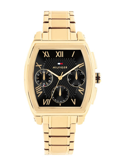 Tommy Hilfiger Rectangle Black Dial Analog Watch - TH1710764