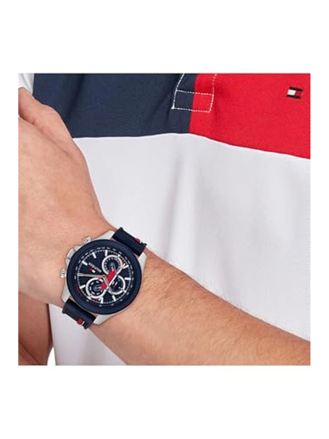 Tommy Hilfiger Round Blue Dial Analog Watch - TH1792083