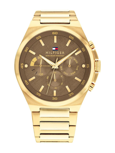 Tommy Hilfiger Round Brown Dial Analog Watch - TH1792090