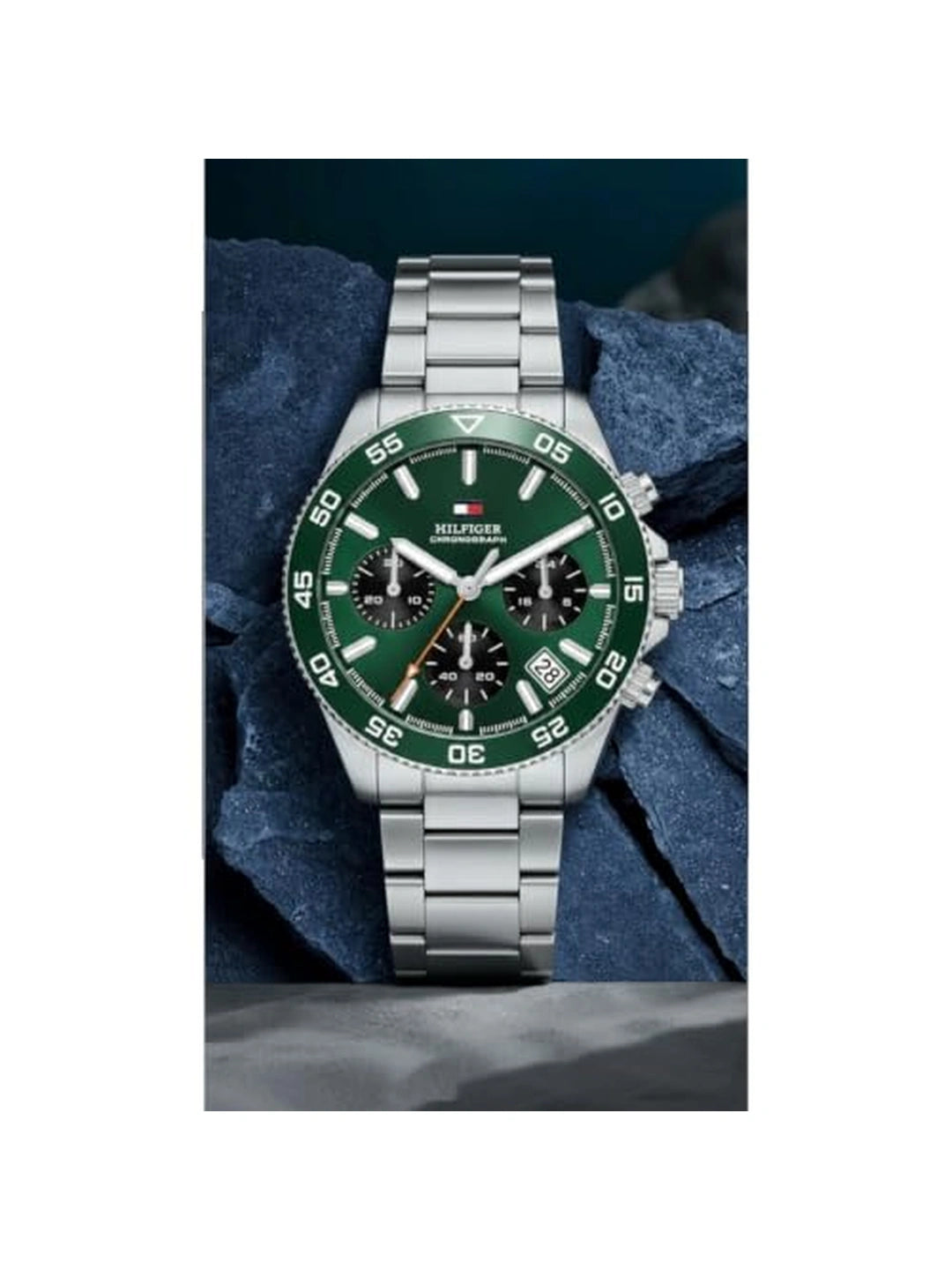 Tommy Hilfiger Round Green Dial Analog Watch - TH1792214