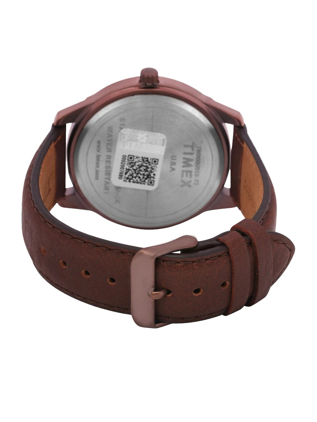 Timex Trendline Round 45mm Brown Dial Analog Watch - TW000U915
