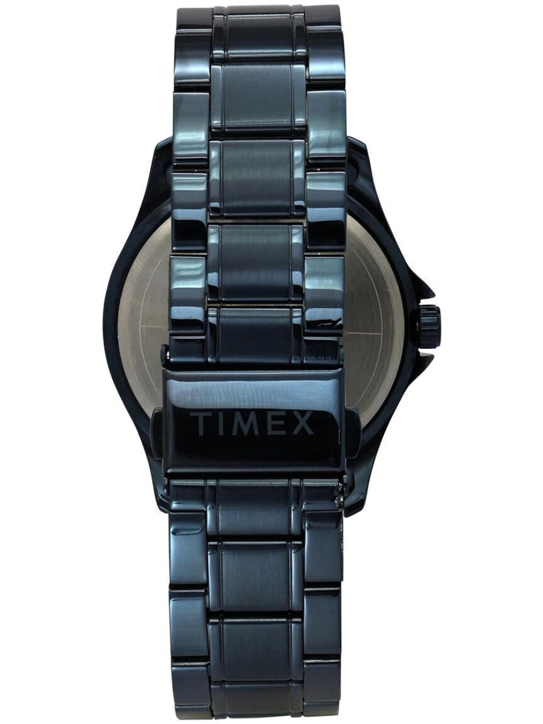 Timex Round Blue Dial Analog Watch With Blue Strap - TW000X137
