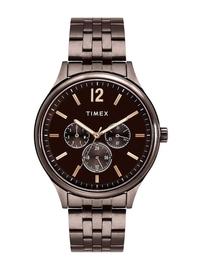 Timex Trendline Round 21mm Brown Dial Analog Watch - TWEG18436