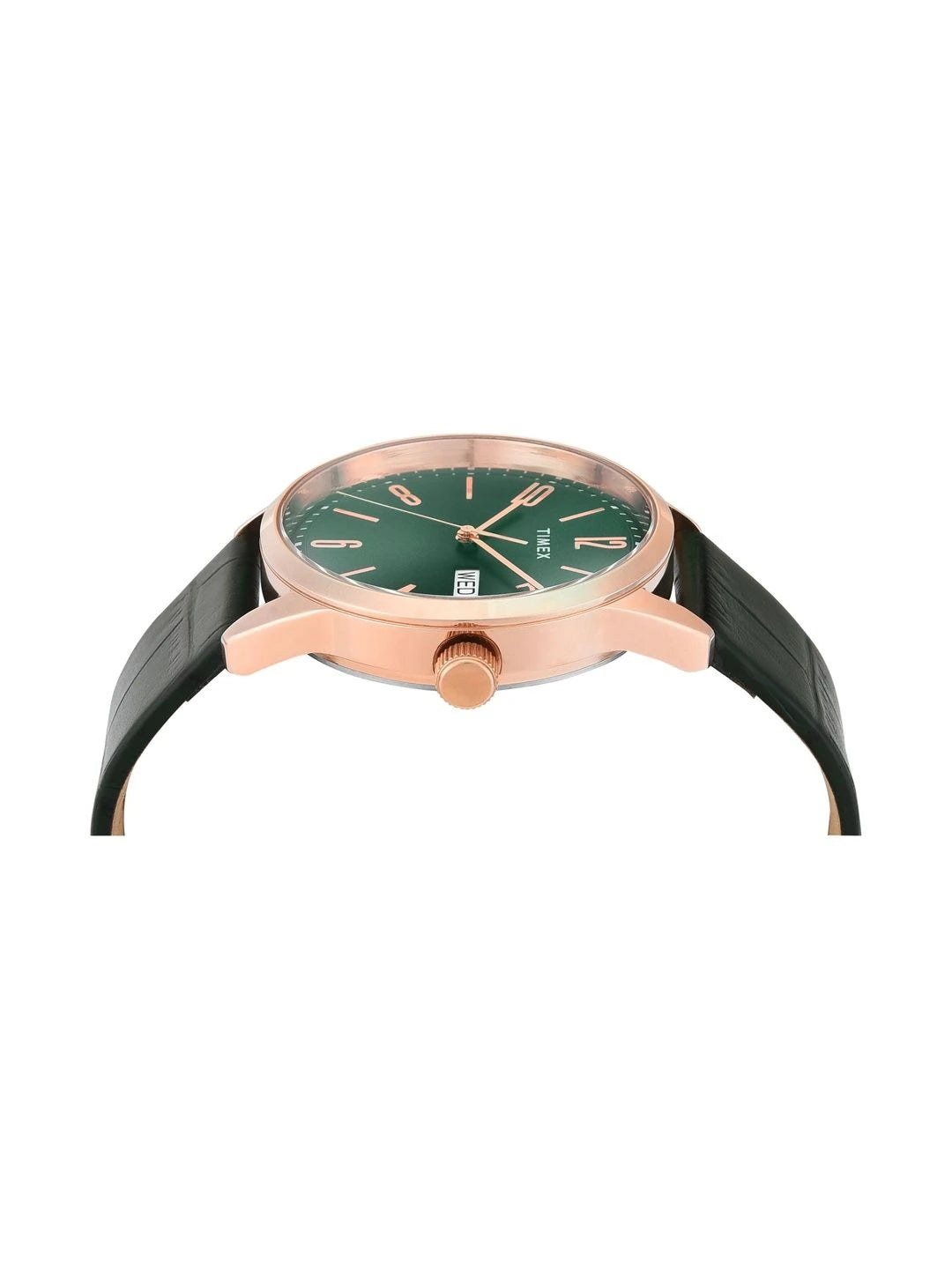 Timex Trendline Round 21mm Green Dial Analog Watch - TWEG25509