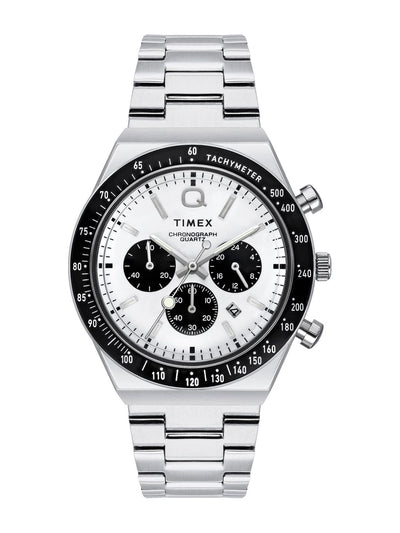 Timex Q Round 21mm White Dial Analog Watch - TWEG26400
