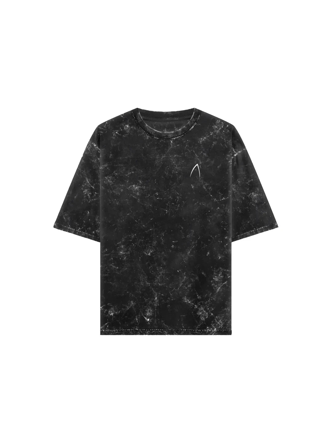 Arya Black Oversized Zodiac Scorpio Print Half Sleeve Cotton T-Shirt