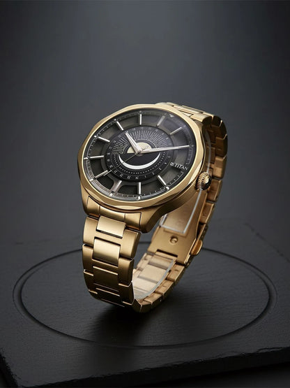 Titan Stainless Steel Bracelet Style Straps Analogue Watch - 10028WM01